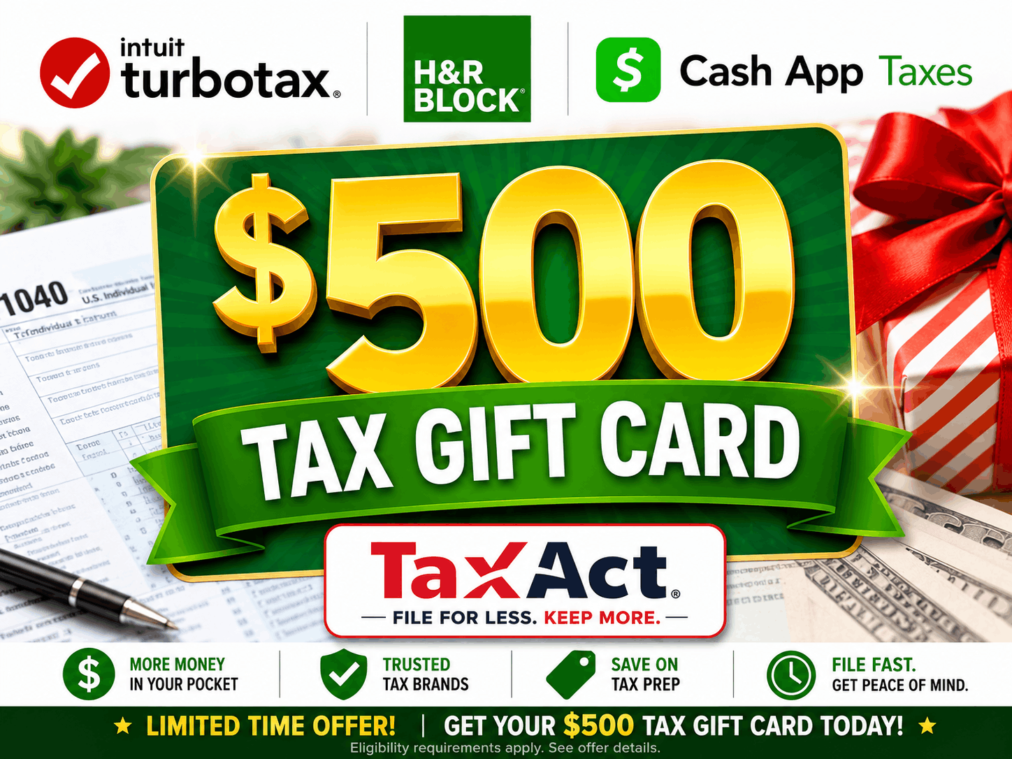 tax refund bonus offers USA